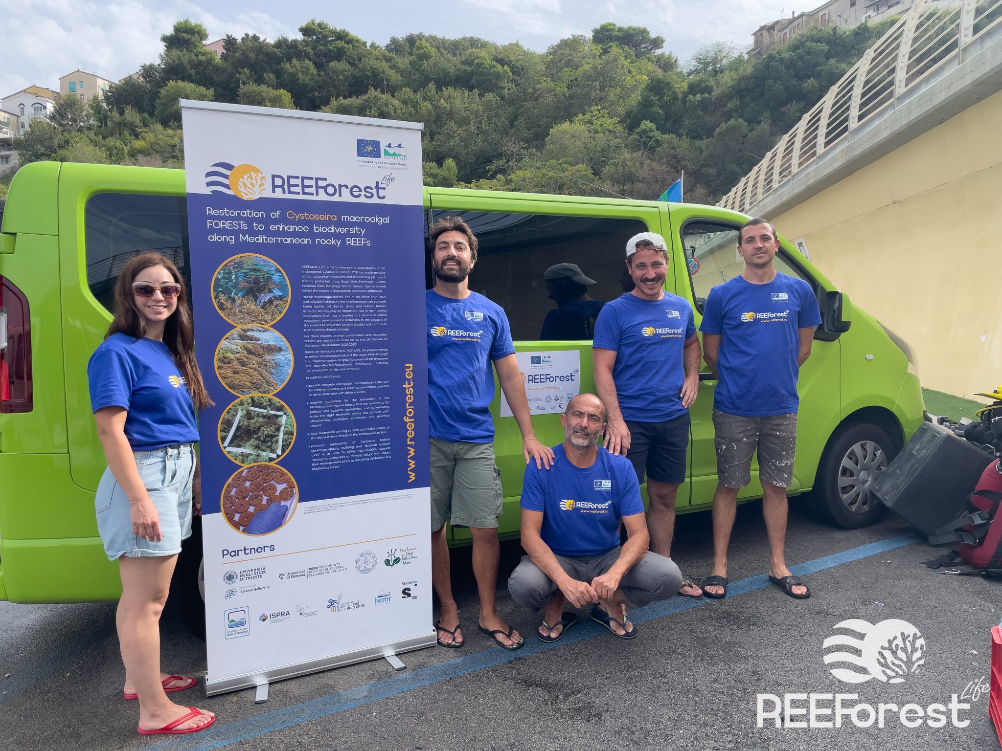 REEForest project monitoring crew